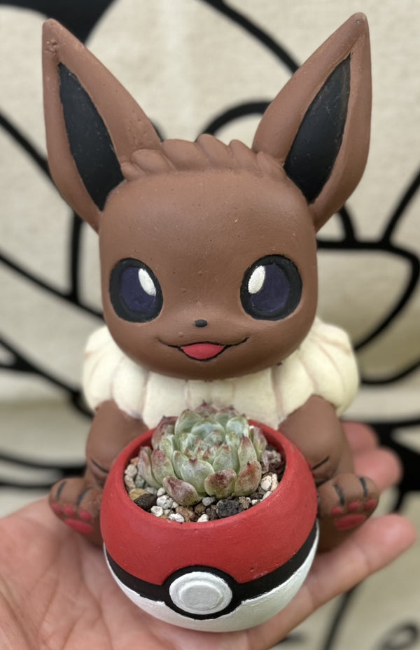 Eevee Concrete Planter