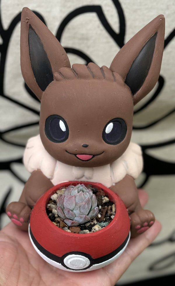 Eevee Concrete Planter